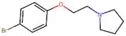 1-(2-(4-Bromophenoxy)ethyl)pyrrolidine