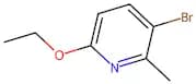 3-Bromo-6-ethoxy-2-methylpyridine