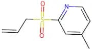 2-(Allylsulfonyl)-4-methylpyridine