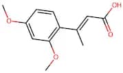 2,4-Dimethoxy-β-methylcinnamic Acid