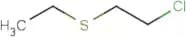 2-Chloroethyl ethyl sulphide