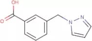 3-[(1H-Pyrazol-1-yl)methyl]benzoic acid