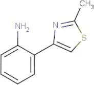 2-(2-Methyl-1,3-thiazol-4-yl)aniline