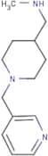 N-Methyl-1-{1-[(pyridin-3-yl)methyl]piperidin-4-yl}methylamine