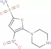 4-Nitro-5-piperazin-1-ylthiophene-2-sulfonamide