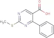 2-(Methylthio)-4-phenylpyrimidine-5-carboxylic acid