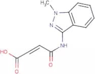4-[(1-Methyl-1H-indazol-3-yl)amino]-4-oxobut-2-enoic acid