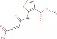 4-{[3-(Methoxycarbonyl)thien-2-yl]amino}-4-oxobut-2-enoic acid