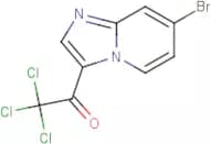 1-(7-Bromoimidazo[1,2-a]pyridin-3-yl)-2,2,2-trichloroethanone