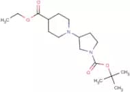 tert-Butyl 3-[4-(ethoxycarbonyl)piperidin-1-yl]pyrrolidine-1-carboxylate