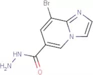8-Bromoimidazo[1,2-a]pyridine-6-carbohydrazide