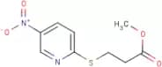 Methyl 3-[(5-nitropyridin-2-yl)thio]propanoate
