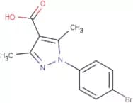 1-(4-Bromophenyl)-3,5-dimethyl-1H-pyrazole-4-carboxylic acid
