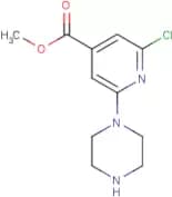 Methyl 2-chloro-6-(piperazin-1-yl)isonicotinate