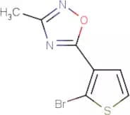 5-(2-Bromothien-3-yl)-3-methyl-1,2,4-oxadiazole