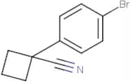1-(4-Bromophenyl)cyclobutane-1-carbonitrile
