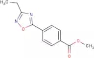 Methyl 4-(3-ethyl-1,2,4-oxadiazol-5-yl)benzoate