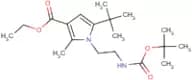 tert-Butyl 2-(2-tert-butyl-4-ethoxycarbonyl-5-methyl-1H-pyrrol-1-yl)ethylcarbamate