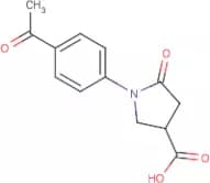 1-(4-Acetylphenyl)-5-oxopyrrolidine-3-carboxylic acid