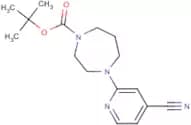 tert-Butyl 4-(4-cyanopyridin-2-yl)homopiperazine-1-carboxylate