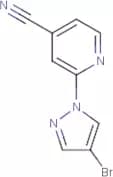 2-(4-Bromo-1H-pyrazol-1-yl)isonicotinonitrile