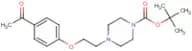 4-[2-(4-tert-Butoxycarbonylpiperazin-1-yl)ethoxy]acetophenone