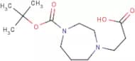 3-[4-(tert-Butoxycarbonyl)homopiperazin-1-yl]propanoic acid