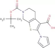 6-(tert-Butoxycarbonyl)-2-(1H-pyrrol-1-yl)-4,5,6,7-tetrahydrothieno[2,3-c]pyridine-3-carboxylic ac…