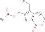 Ethyl 5-[(acetyloxy)methyl]-4-ethyl-3-methyl-1H-pyrrole-2-carboxylate