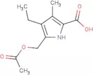 5-[(Acetyloxy)methyl]-4-ethyl-3-methyl-1H-pyrrole-2-carboxylic acid