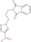 2-[3-(4-Nitro-1H-pyrazol-1-yl)propyl]-1H-isoindole-1,3(2H)-dione