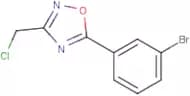 5-(3-Bromophenyl)-3-(chloromethyl)-1,2,4-oxadiazole