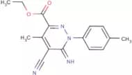 Ethyl 5-cyano-1,6-dihydro-6-imino-4-methyl-1-(4-methylphenyl)pyridazine-3-carboxylate