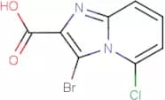 3-Bromo-5-chloroimidazo[1,2-a]pyridine-2-carboxylic acid
