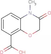 3,4-Dihydro-4-methyl-3-oxo-2H-1,4-benzoxazine-8-carboxylic acid