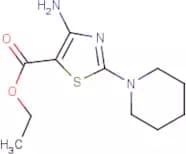 Ethyl 4-amino-2-piperidin-1-yl-1,3-thiazole-5-carboxylate