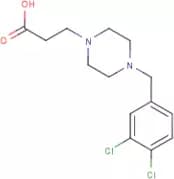 3-[4-(3,4-Dichlorobenzyl)piperazin-1-yl]propanoic acid