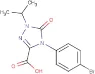 4-(4-Bromophenyl)-1-isopropyl-5-oxo-4,5-dihydro-1H-1,2,4-triazole-3-carboxylic acid