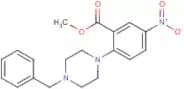 Methyl 2-(4-benzylpiperazin-1-yl)-5-nitrobenzoate
