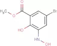 Methyl 5-bromo-2-hydroxy-3-(hydroxyamino)benzoate