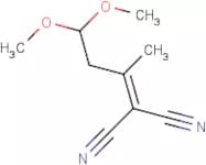 (3,3-Dimethoxy-1-methylpropylidene)malononitrile