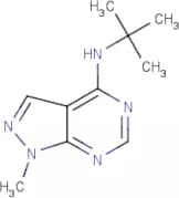 N-(tert-Butyl)-1-methyl-1H-pyrazolo[3,4-d]pyrimidin-4-amine