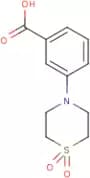 3-(1,1-Dioxidothiomorpholin-4-yl)benzoic acid