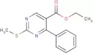 Ethyl 2-(methylthio)-4-phenylpyrimidine-5-carboxylate