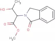 Methyl 3-hydroxy-2-(1-oxo-1,3-dihydro-2H-isoindol-2-yl)butanoate