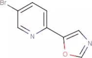 5-Bromo-2-(1,3-oxazol-5-yl)pyridine