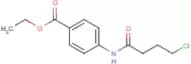 Ethyl 4-[(4-chlorobutanoyl)amino]benzoate