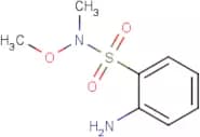2-Amino-N-methoxy-N-methylbenzenesulfonamide