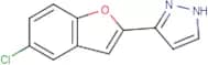 3-(5-Chloro-1-benzofuran-2-yl)-1H-pyrazole