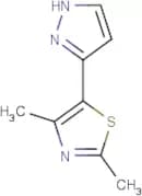 2,4-Dimethyl-5-(1H-pyrazol-3-yl)-1,3-thiazole